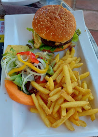 Hamburger végétarien du restaurant La Pignata à Fréjus - n°4