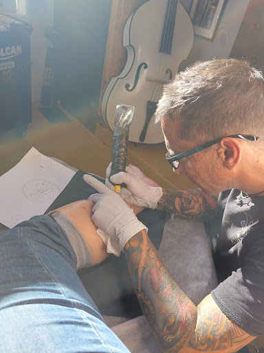 Explore al capone tattoo ideas, creative tattoo ideas in Prescott, available at Bold as Love Tattoo and Piercing Studio