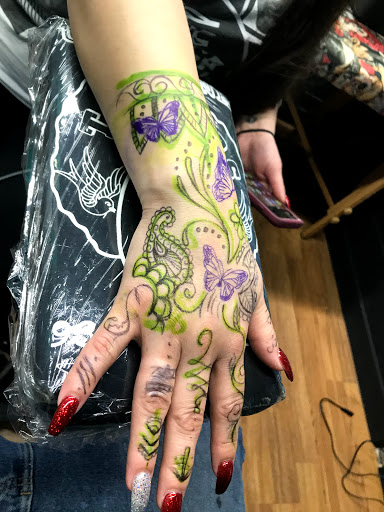 Explore men's bible verse tattoo ideas, creative tattoo ideas in Dayton, available at Uppity Tattoos