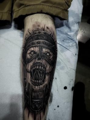 Explore aztec warrior tattoo ideas, creative tattoo ideas in Mc Kees Rocks, available at Exile Ink