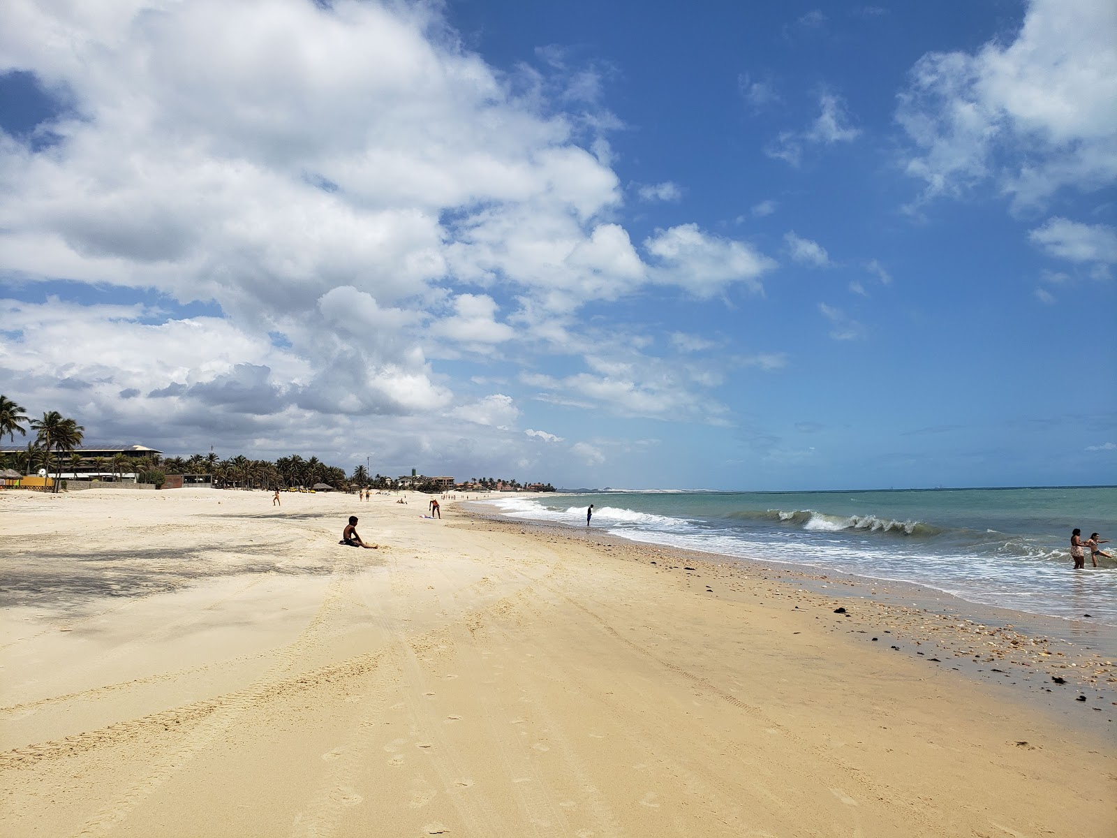 Valokuva Praia de Tabubaista. pinnalla beige iekka:n kanssa