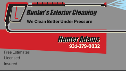 Hunter’s exterior cleaning