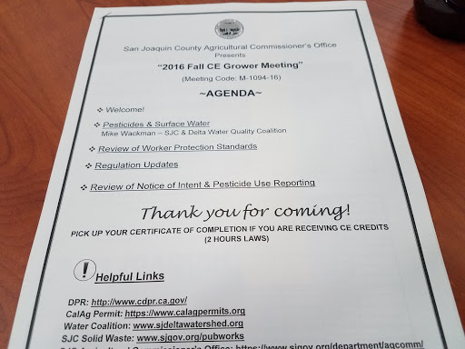 San Joaquin County Agricultural Commissioner image