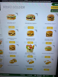 Menu / carte de McDonald's à Clamart