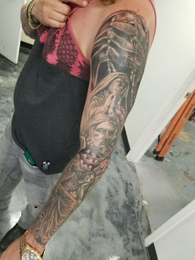 Explore haitian tattoo ideas, creative tattoo ideas in Saint Petersburg, available at Cthulhu Tattoo & Body Piercing