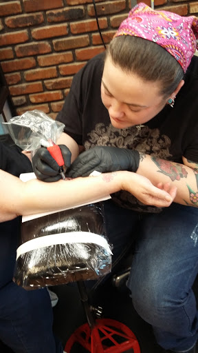 Explore cover up neck tattoo ideas, creative tattoo ideas in Enid, available at Culture Tattoo