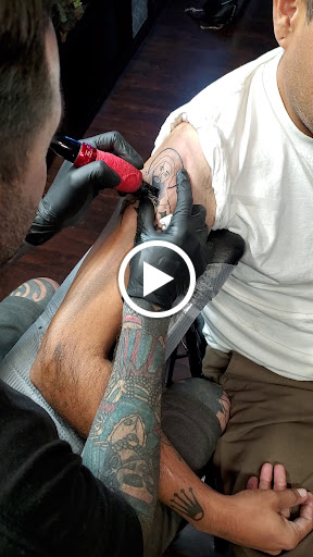 Explore blue crab tattoo ideas, creative tattoo ideas in Garden Grove, available at Ashes 2 Ink Tattoo and Piercing LLC