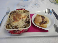 Lasagnes du Restaurant français La Terrasse du Beaujolais à Chiroubles - n°3