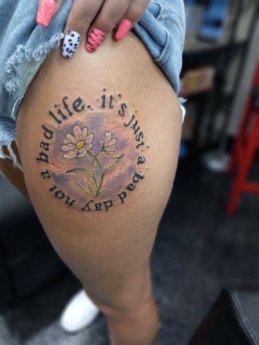 Explore bladder cancer tattoo ideas, creative tattoo ideas in Slippery Rock, available at Dinky Dachshund Tattoo Parlor