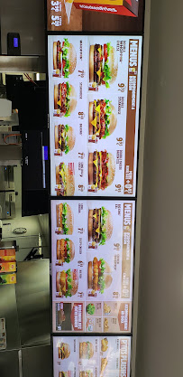 Burger King à Nemours menu