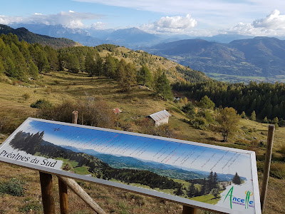 Sommet de Chatégré à Ancelle