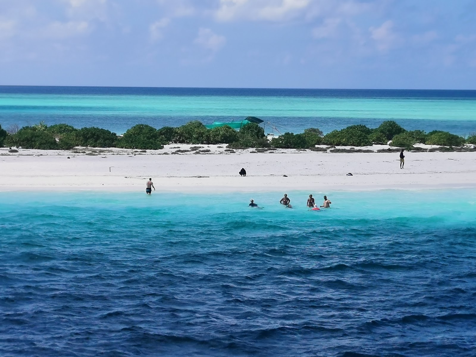 Foto von Sand bank Maafushi befindet sich in natürlicher umgebung
