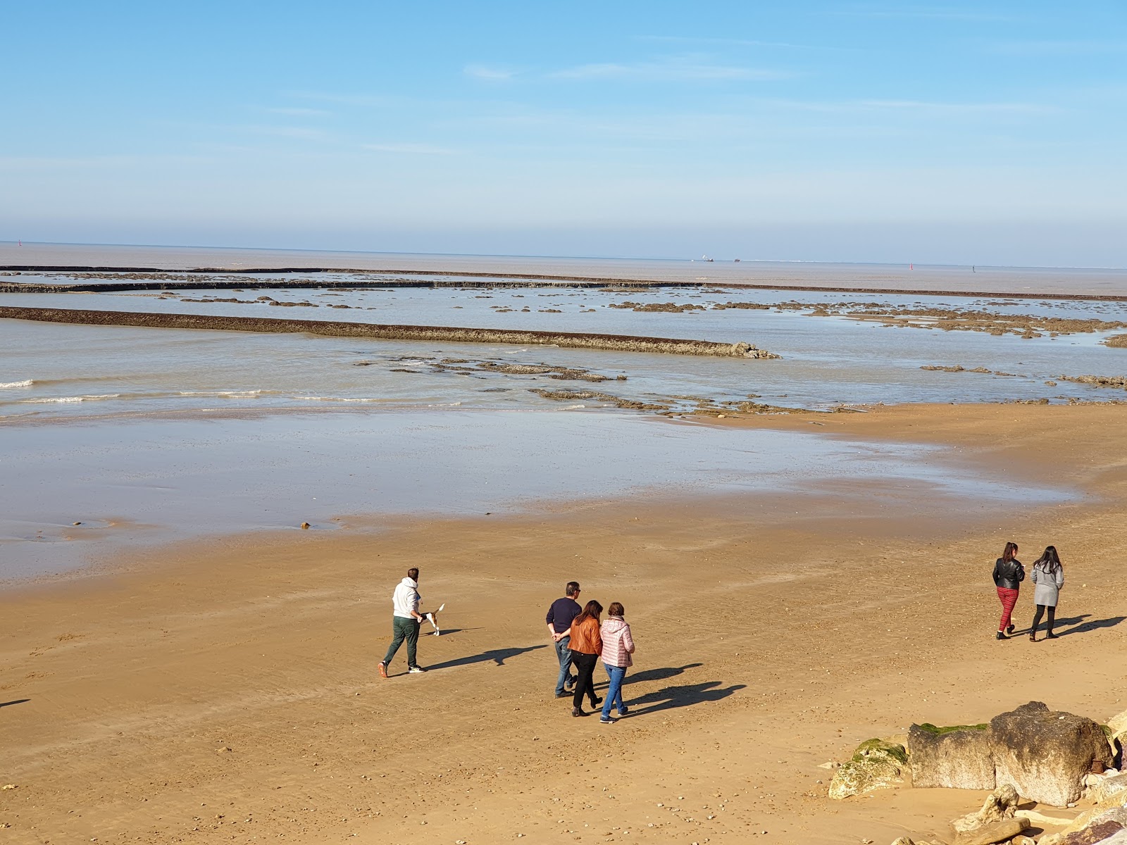 Foto af Montijo beach faciliteter område