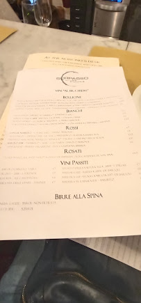 Il Sorpasso à Rome menu