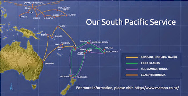 Comments and reviews of Matson South Pacific