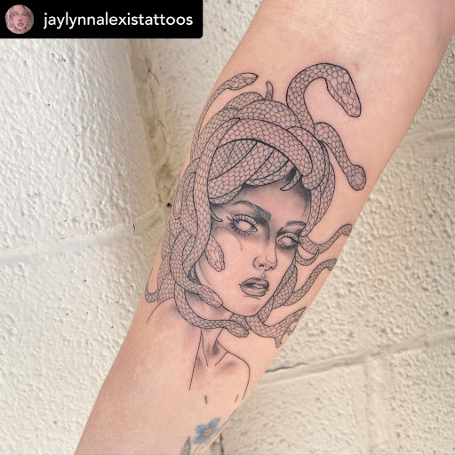 Explore dexter tattoo ideas, creative tattoo ideas in Ocala, available at The Tattoo Gallery of Ocala LLC