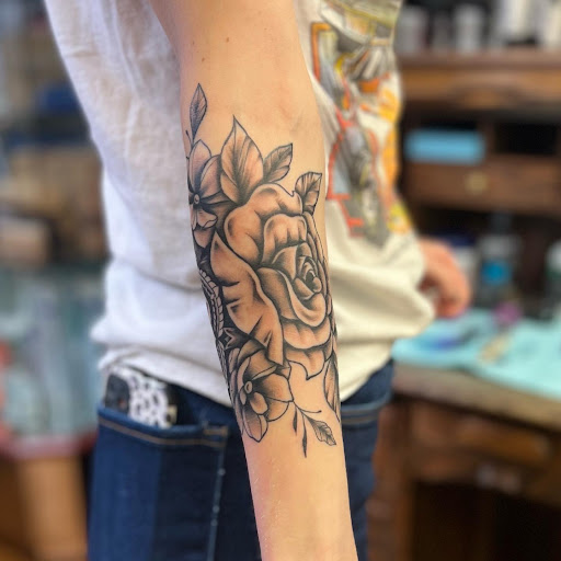 Explore i am the storm tattoo ideas, creative tattoo ideas in Eureka Springs, available at Sailors Luck Tattoo