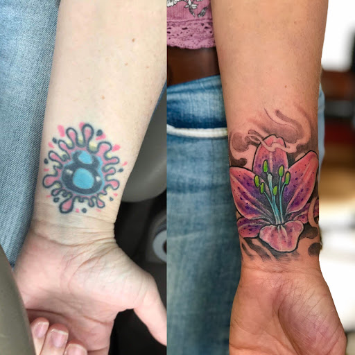 Explore pcos tattoo ideas, creative tattoo ideas in Orange, available at North Quabbin Tattoo