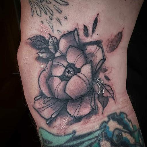 Explore schnauzer tattoo ideas, creative tattoo ideas in Snohomish, available at Unknown Tattoo Co.