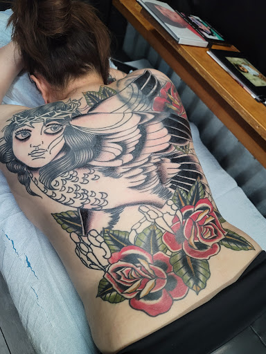 Tattoo Shop «Flaming Heart Tattoo», reviews and photos, 624 N Closner Blvd, Edinburg, TX 78541, USA