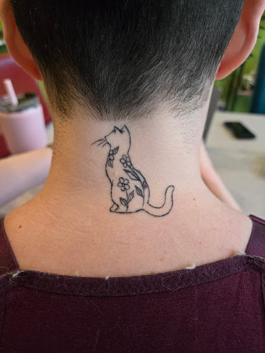 Explore blue bird tattoo ideas, creative tattoo ideas in Overland Park, available at Aftershock Tattoo Co.