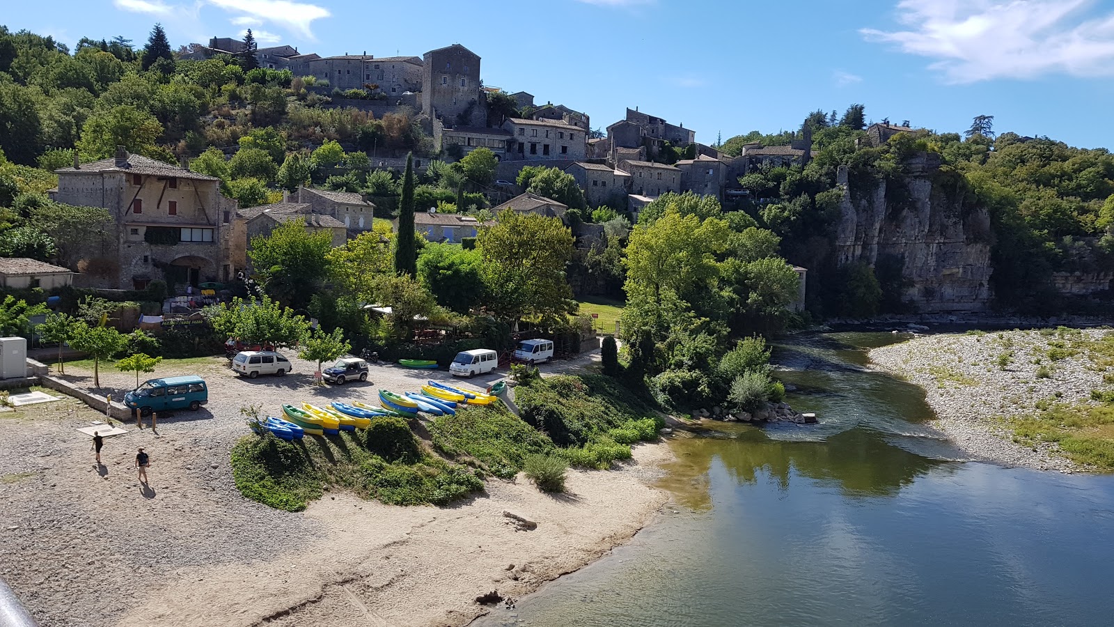Plage de Balazuc'in fotoğrafı ve yerleşim