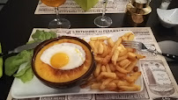 Œuf au plat du Restaurant L'Estaminet du Ferrailleur à Hénin-Beaumont - n°3