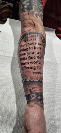 Explore guys first tattoo ideas, creative tattoo ideas in Weatherford, available at Weatherford Tattoo Co.