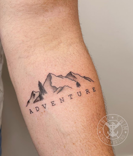 Explore mens face tattoos ideas, creative tattoo ideas in Marietta, available at Sink or Swim Studio and Gallery