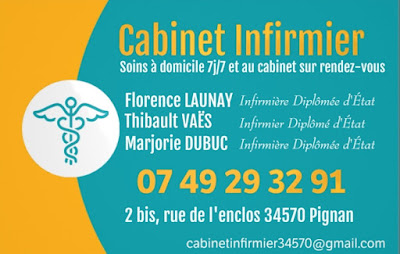 Florence Launay - Thibault Vaës - Marjorie Dubuc à Pignan