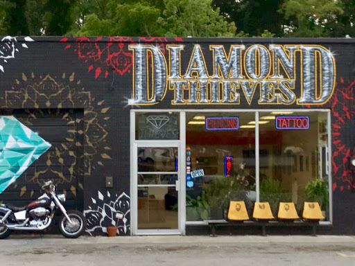 Tattoo Shop «Diamond Thieves Body Piercing and Tattoo», reviews and photos, 1060 Patton Ave, Asheville, NC 28806, USA