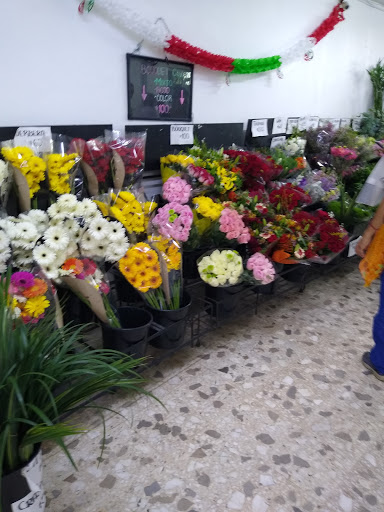 Typical flower shops in Monterrey