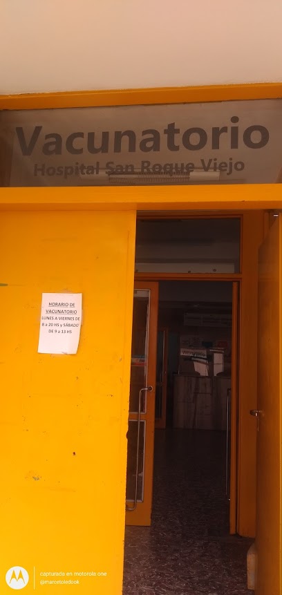 Vacunatorio Hospital San Roque Viejo