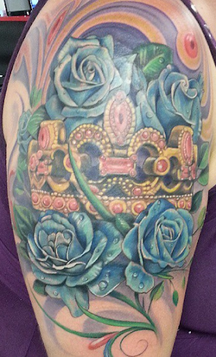 Explore lucky 13 tattoo ideas, creative tattoo ideas in Mcallen, available at World Famous La Mancha Tattooz