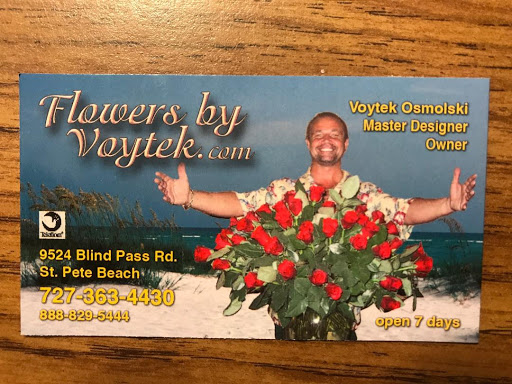 Florist «Flowers By Voytek», reviews and photos, 9524 Blind Pass Rd, St Pete Beach, FL 33706, USA