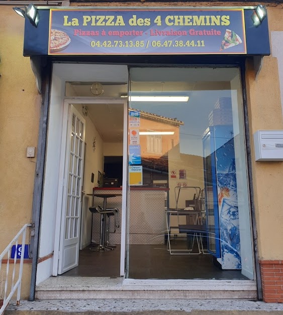 La Pizza des 4 Chemins à Roquefort-la-Bédoule (Bouches-du-Rhône 13)