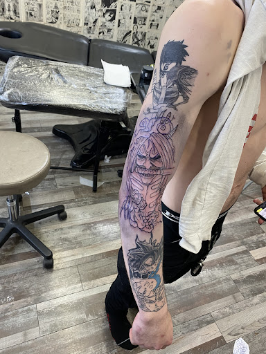 Explore cute spooky tattoo ideas, creative tattoo ideas in Memphis, available at Inkatsuki Tattoos Art Studio