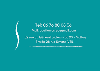 Cabinet d'Ostéopathie Golbey - Epinal : Clément BOUILLON à Golbey