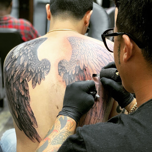 Explore protection tattoo ideas, creative tattoo ideas in Bronx, available at Zeus Tattoos