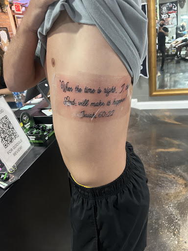 Explore matching tattoo ideas for brothers, creative tattoo ideas in Bainbridge, available at Bainbridge Tattoo Company