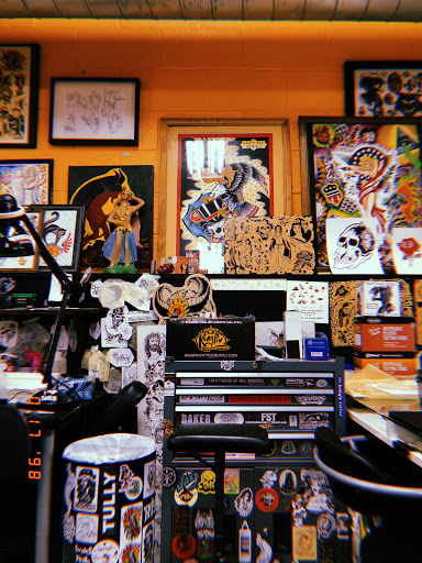 Explore alpha wolf tattoo ideas, creative tattoo ideas in Austin, available at The Austin Tattoo co.