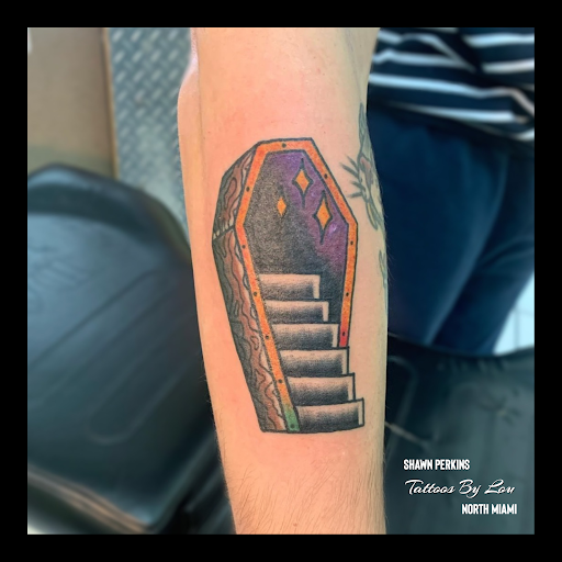 Explore fishing hook tattoo ideas, creative tattoo ideas in Miami, available at Tattoos by Lou Miami - North Miami