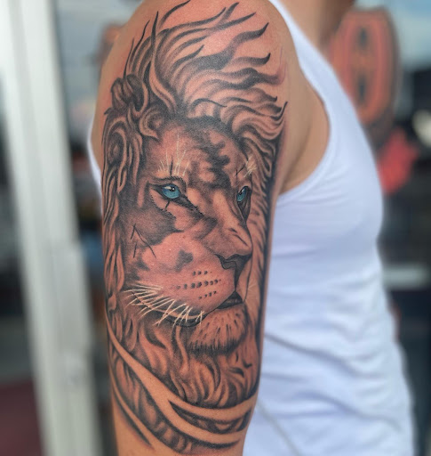 Explore africa tattoo ideas, creative tattoo ideas in Grove City, available at Tattoo 62