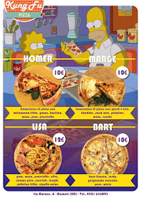 Pizzas à emporter Kung Fu Pizza da zazzà à Cameri - menu / carte