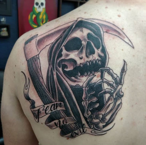 Explore marcus aurelius tattoo ideas, creative tattoo ideas in San Diego, available at Sideshow Tattoo and Piercing