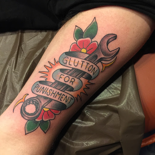 Explore bioshock tattoo ideas, creative tattoo ideas in Whitefish, available at Cutthroat Tattoo