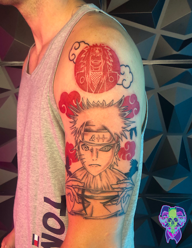 Explore bookworm tattoo ideas, creative tattoo ideas in Bethlehem, available at Soul Glow Electric Ink