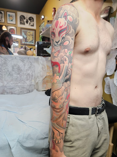 Explore foot tattoo ideas for females, creative tattoo ideas in Charleston, available at Broken Lantern Tattoo