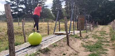 Parcours Ninja à Yzeron
