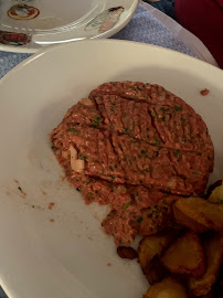 Steak tartare du Restaurant français Le Club 55 à Ramatuelle - n°4
